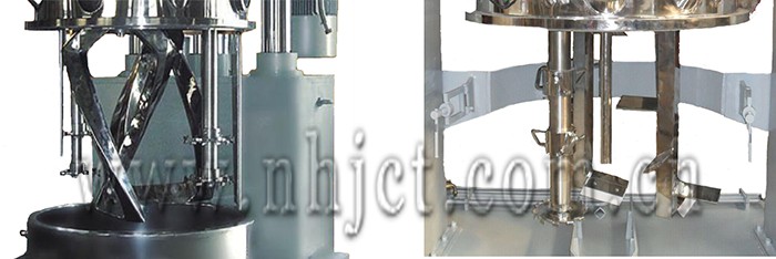 動力混合機攪拌結構