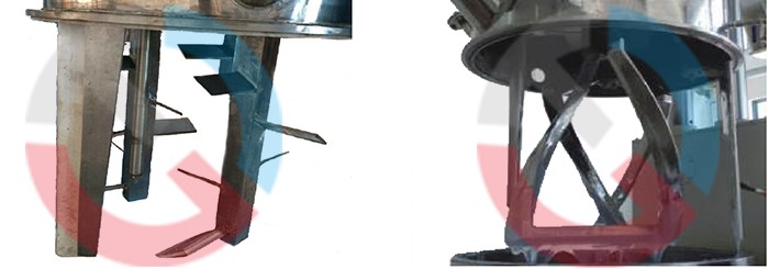 行星攪拌機攪拌槳葉結構